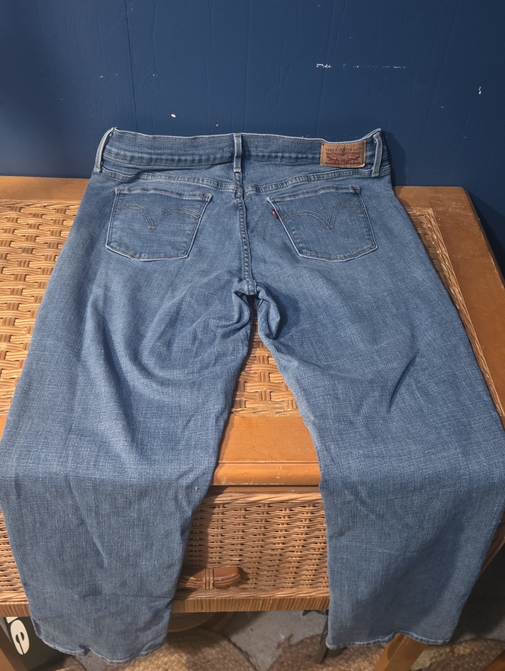 Womens 505 Levi Straight - Picture 7 of 8